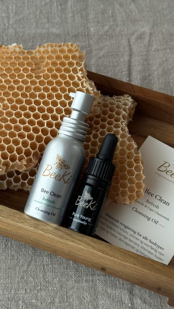 Duo mini: Bee Clean Cleansing Oil + Ansiktsolje - Bilde 4